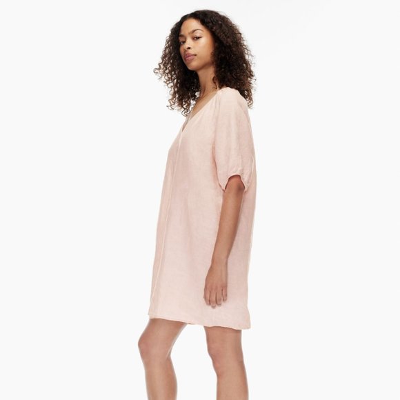 ARITZIA WILFRED APERITIF LINEN DRESS - Picture 3 of 12
